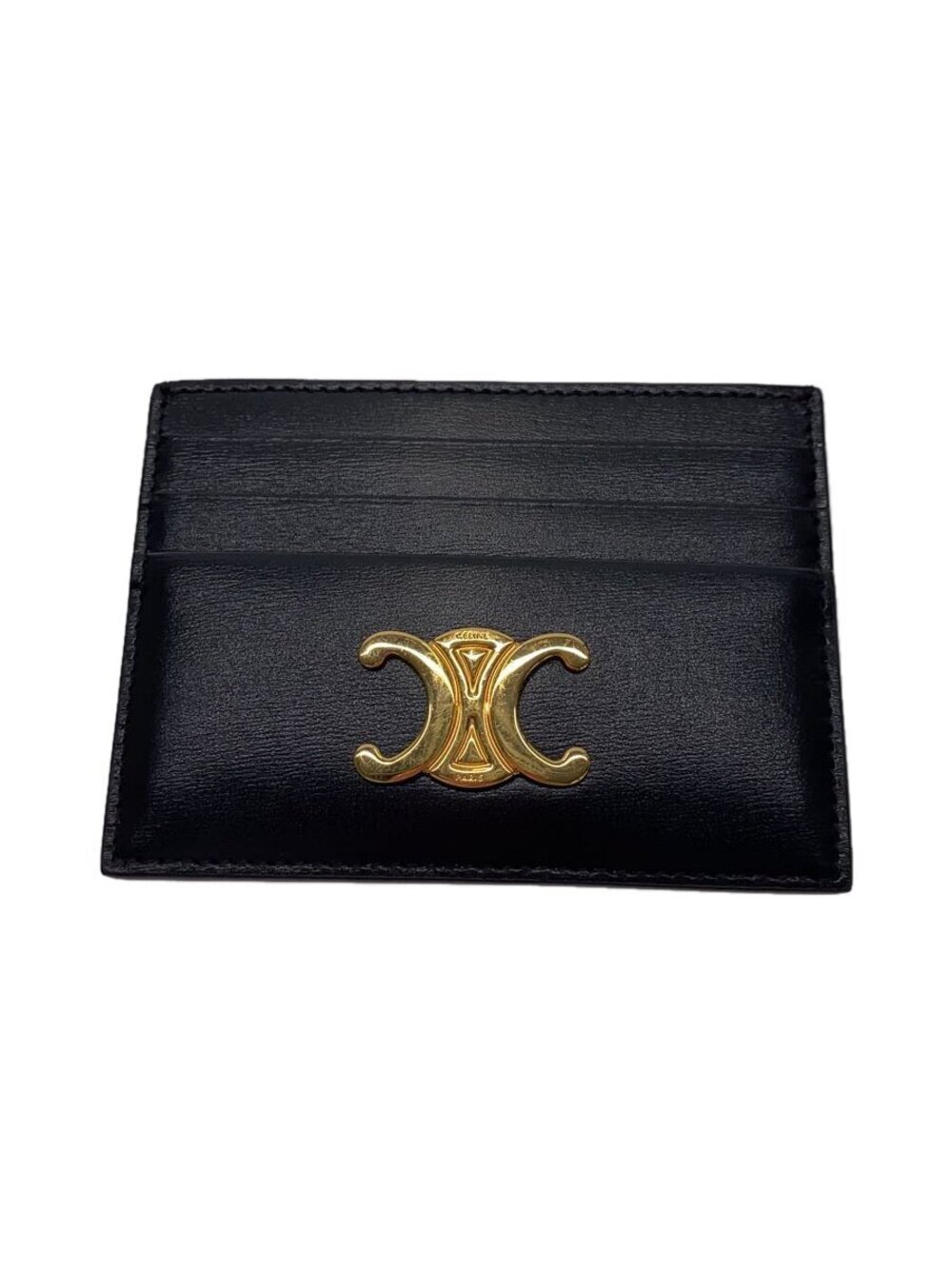 Celine Card Case Wallet Black